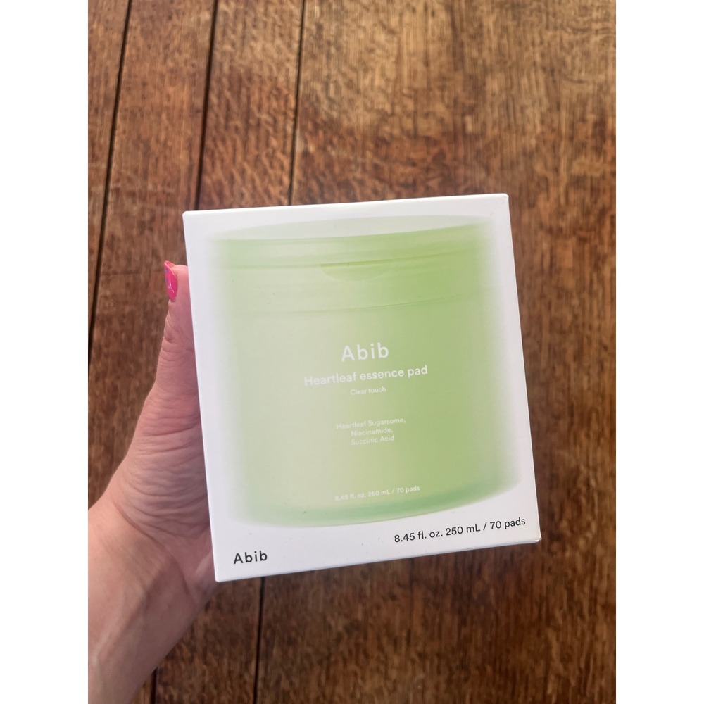 Abib Heartleaf essence pads 70ct Korean skincare K-Beauty